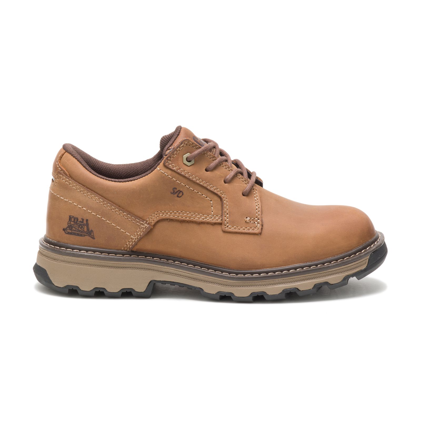 Caterpillar Tyndall Philippines - Mens Work Shoes - Dark Beige 36124PCEJ